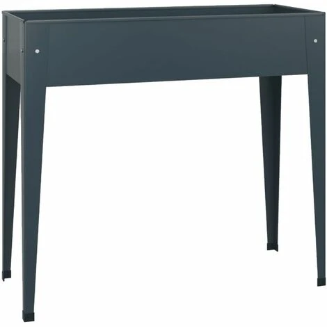 Momo Jardinière 100,5x40,5x90 Cm Acier Galvanisé 3 Momo Jardinière 100,5x40,5x90 Cm Acier Galvanisé