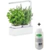 Jardinière Avec Lampe Led Intégrée Mini Potager + Engrais 500 Ml -Outsunny Eda Magasin 12683707 1