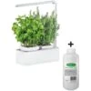 Jardinière Avec Lampe Led Intégrée Mini Potager + Engrais 1000 Ml -Outsunny Eda Magasin 12683708 1