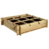 Potager Samos En Bois De Pin - Bois Naturel - 90 X 90 X 20 Cm 1 Potager Samos En Bois De Pin - Bois Naturel - 90 X 90 X 20 Cm -Outsunny Eda Magasin 15782852 1