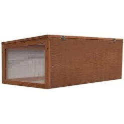 Serre De Jardin Gardiun Wooden I 90x41x32 Cm En Bois Et Polycarbonate 10 Serre De Jardin Gardiun Wooden I 90x41x32 Cm En Bois Et Polycarbonate -Outsunny Eda Magasin 15884322 4