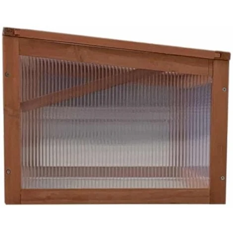 Serre De Jardin Gardiun Wooden I 90x41x32 Cm En Bois Et Polycarbonate 7 Serre De Jardin Gardiun Wooden I 90x41x32 Cm En Bois Et Polycarbonate – Image 5