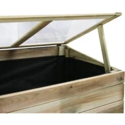 Serre Double Chassis En Bois Florence -Outsunny Eda Magasin 1653369 5