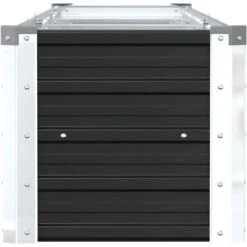 Lit Surélevé De Jardin Acier Galvanisé 320x40x45 Cm Anthracite VidaXL 11 Lit Surélevé De Jardin Acier Galvanisé 320x40x45 Cm Anthracite VidaXL -Outsunny Eda Magasin 17377631 5