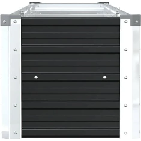 Lit Surélevé De Jardin Acier Galvanisé 320x40x45 Cm Anthracite VidaXL 7 Lit Surélevé De Jardin Acier Galvanisé 320x40x45 Cm Anthracite VidaXL – Image 5