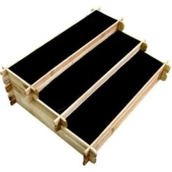 Carré Potager En Bois à étages - Petit Modèle -Outsunny Eda Magasin 1766471 3