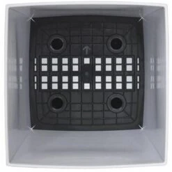 Riviera Pot En Plastique Carré Avec Réserve D'eau 52 Cm Eva -Outsunny Eda Magasin 18023974 5