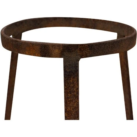 Base De Support De Pot En Fer Pleine 21x21 Cm De Diamètre 6 Base De Support De Pot En Fer Pleine 21x21 Cm De Diamètre – Image 4