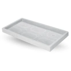 Soucoupe Rectangulaire 60 Cm - Terre Cuite -Outsunny Eda Magasin 18581354 3