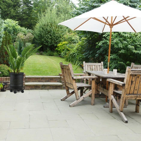 Relaxdays Support Roulant Plantes, 2, Rond, Intérieur Et Extérieur, Freins, Plateau Pour Pots De Fleurs, 28cm D. Métal 4 Relaxdays Support Roulant Plantes, 2, Rond, Intérieur Et Extérieur, Freins, Plateau Pour Pots De Fleurs, 28cm D. Métal – Image 2