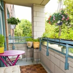 Lot De 4 Suspension Corde Plante Macramé Porte Pot Suspendu Plante Cintre Intérieur Extérieur Décoration Du Jardin Avec - 2 Pièces 105 Cm Et 2 Pièces 90 Cm, 4 Pieds -Outsunny Eda Magasin 22006128 5