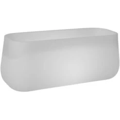 Bac à Fleurs Large Lumineux MOOVERE Blanc Translucide -Outsunny Eda Magasin 25932526 3