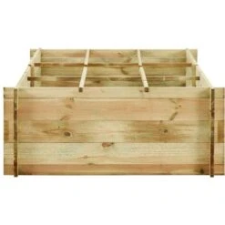 Jardinière Pour Légumes Bois De Pin Imprégné 197x100x40 Cm 9 Jardinière Pour Légumes Bois De Pin Imprégné 197x100x40 Cm -Outsunny Eda Magasin 26309549 3