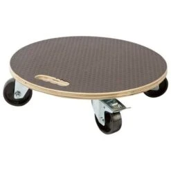 Nortene Support à Roulettes - Flora Roll Strong - 50 Cm - Bois Très Résistant