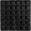 Kueatily Sacs De Culture Muraux Support De Plus En Plus D'Intérieur Pour Plantes D'Extérieur, 36 Poches Jardinière Verticale Pour Plantes Légumineuses (Noir) -Outsunny Eda Magasin 27804565 1