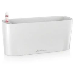 Pot Delta Premium 10 Lechuza Kit Complet 30 Cm - Taupe Brillant -Outsunny Eda Magasin 28507862 5