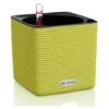 Pot Cube Color 14 Lechuza Kit Complet Blanc - 14 Cm -Outsunny Eda Magasin 28507941 1