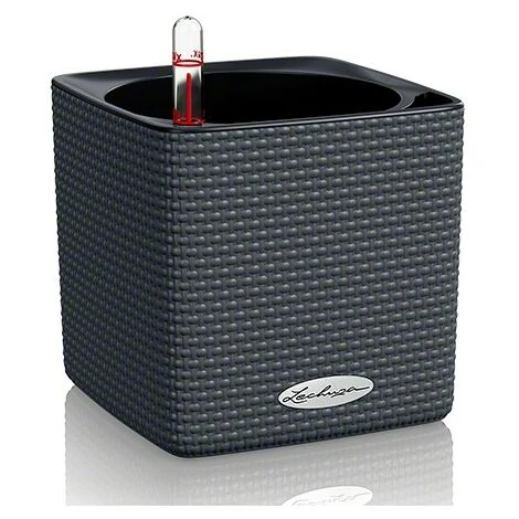 Pot Cube Color 14 Lechuza Kit Complet Blanc - 14 Cm 4 Pot Cube Color 14 Lechuza Kit Complet Blanc - 14 Cm – Image 2