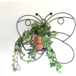 DanDiBo Support De Pot Mural KW048 Papillon 50 Cm Support De Fleurs Support Mural Support De Pot De Fleurs -Outsunny Eda Magasin 29415219 5