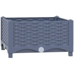 Lit Surélevé 40x40x23 Cm Polypropylène VidaXL