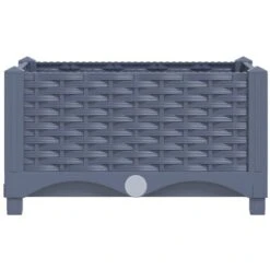 Lit Surélevé 40x40x23 Cm Polypropylène VidaXL -Outsunny Eda Magasin 32529845 4