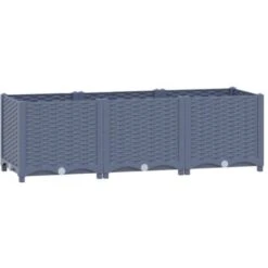 Lit Surélevé 120x40x38 Cm Polypropylène VidaXL