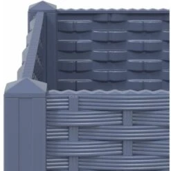 Lit Surélevé 120x40x38 Cm Polypropylène VidaXL -Outsunny Eda Magasin 32529869 5