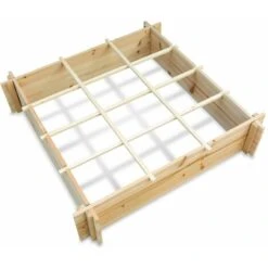 Carré Potager 90x90cm. Epeautre - Potager En Bois