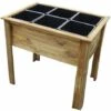 Potager Sur Pieds Avec 6 Bacs De Séparation -Outsunny Eda Magasin 3369480 1
