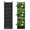 Sac Plantation Mural, 7 Poche Poche De Plantation Vertical Jardiniere Exterieur Suspendue Pour Balcon Jardin Cour Bureau Décoration De La Maison(noir) 1 Sac Plantation Mural, 7 Poche Poche De Plantation Vertical Jardiniere Exterieur Suspendue Pour Balcon Jardin Cour Bureau Décoration De La Maison(noir) -Outsunny Eda Magasin 35893423 1