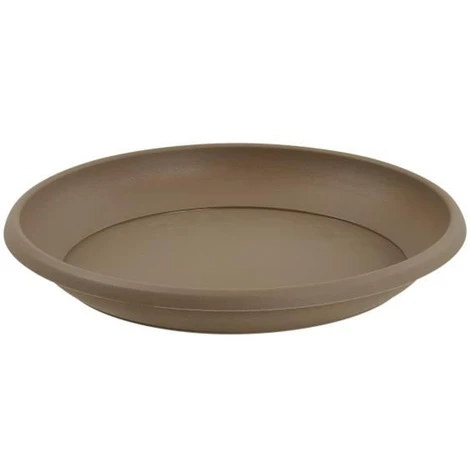 EDA Soucoupe Ø17 Cm Pour Pot De Fleur Marina Ø20 Cm - Taupe 3 EDA Soucoupe Ø17 Cm Pour Pot De Fleur Marina Ø20 Cm - Taupe