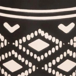 ATMOSPHERA Lot De 2 Cache-Pots Design Safari 14cm Noir -Outsunny Eda Magasin 36891759 4