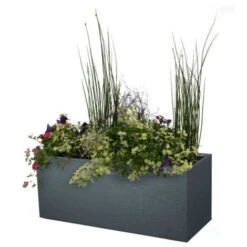 Jardinière Loft XL EDA Plastiques 98L Graphit -Outsunny Eda Magasin 39595284 3