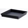 Soucoupe Plastique Carré Toscane Pot Carré 22 L 26,7 X 26,7 Anthracite - EDA -Outsunny Eda Magasin 3989129 1