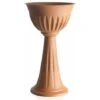 Vase Colonne - ALBA - D 43 Cm - Terracotta - Livraison Gratuite -Outsunny Eda Magasin 39907472 1