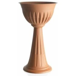 Vase Colonne - ALBA - D 43 Cm - Terracotta - Livraison Gratuite