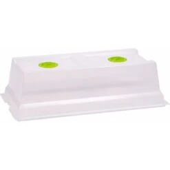 EDA Serre De Culture Pour Espace Potager Vegétable L X L X H 75 X 37,5 X 21,5 Cm Transparent