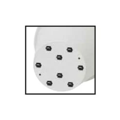 Pot Rond Cleo 60 Cm - Vert Anis -Outsunny Eda Magasin 41561174 3