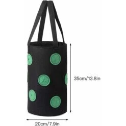 Sac De Culture Pour Plantation De Fraises Et De Tomates -Outsunny Eda Magasin 43313375 3