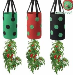 Sac De Culture Pour Plantation De Fraises Et De Tomates -Outsunny Eda Magasin 43313375 5
