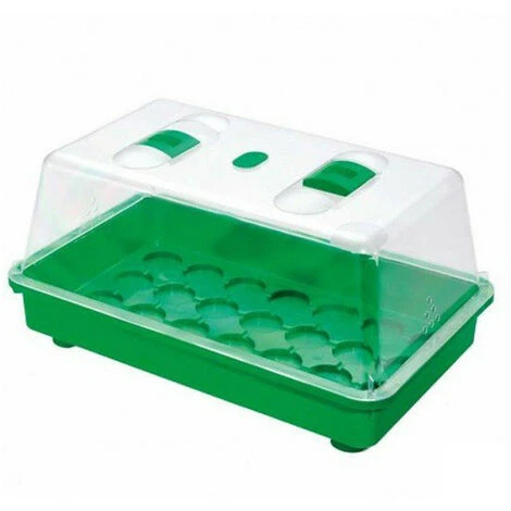 Mini Serre Rigide Avec Aération - 38 Cm Germination Et Bouturage 3 Mini Serre Rigide Avec Aération - 38 Cm Germination Et Bouturage