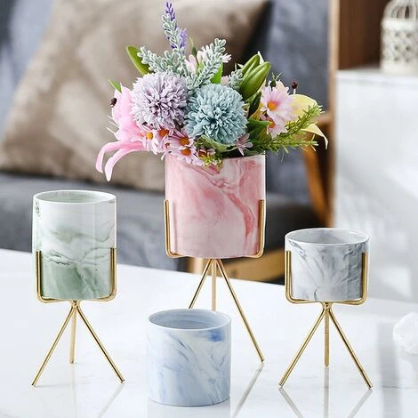 Succulent Plant Pots,Support Pour Plantes,Pot De Succulent Avec Plateau,Cactus Plante Planteur De Céramique,Jardinière Contenant Décoration,Présentoir De Pot De Fleur Triomphe 2 Pcs 6 Succulent Plant Pots,Support Pour Plantes,Pot De Succulent Avec Plateau,Cactus Plante Planteur De Céramique,Jardinière Contenant Décoration,Présentoir De Pot De Fleur Triomphe 2 Pcs – Image 4