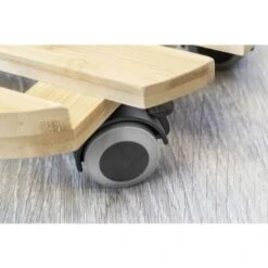 Metafranc WU0825330 Chariot Pour Plantes Bambou Charge Max: 60 Kg 74 Mm Nombre De Roulettes Pivotantes 4 -Outsunny Eda Magasin 47130231 3
