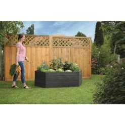 Graf Kit 2 Carrés Potager ERGO - Héxagone -Outsunny Eda Magasin 50341599 3