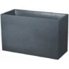EDA Muret Graphit 99,5x39,5x60cm - Contenance 116L - Gris Anthracite -Outsunny Eda Magasin 52173958 1