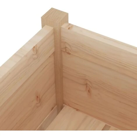 Jardinière 70x31x70 Cm Bois De Pin Massif VidaXL 7 Jardinière 70x31x70 Cm Bois De Pin Massif VidaXL – Image 5