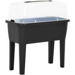 Topdeal Parterre Surélevé 77x38,7x82 Cm PP FF316186FR