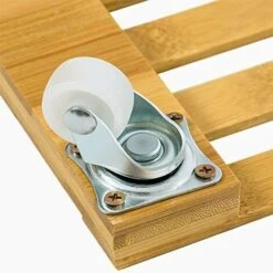 Pot De Fleurs Robuste Avec 4 Roulettes - Support Pour Pot De Fleurs - Support Pour Intérieur Ou Extérieur - 30 -Outsunny Eda Magasin 57816408 4