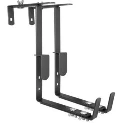 Louis Moulin Lot De 2 Supports Tout Reglable Pour Jardinière - 16 à 26 Cm - Acier époxy