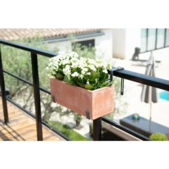 Louis Moulin Lot De 2 Supports Tout Reglable Pour Jardinière - 16 à 26 Cm - Acier époxy -Outsunny Eda Magasin 61063961 5